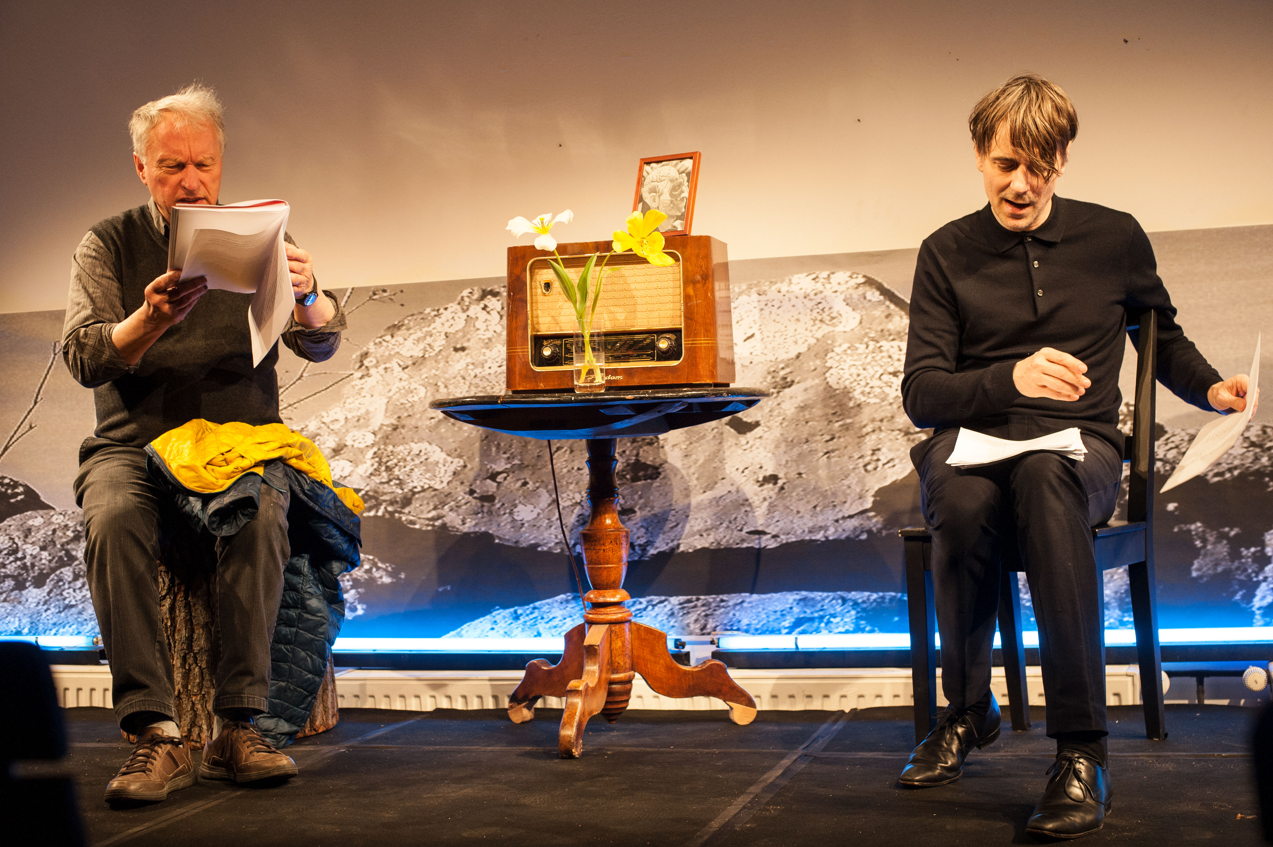 Live-Lesung "Die Unruhe" 